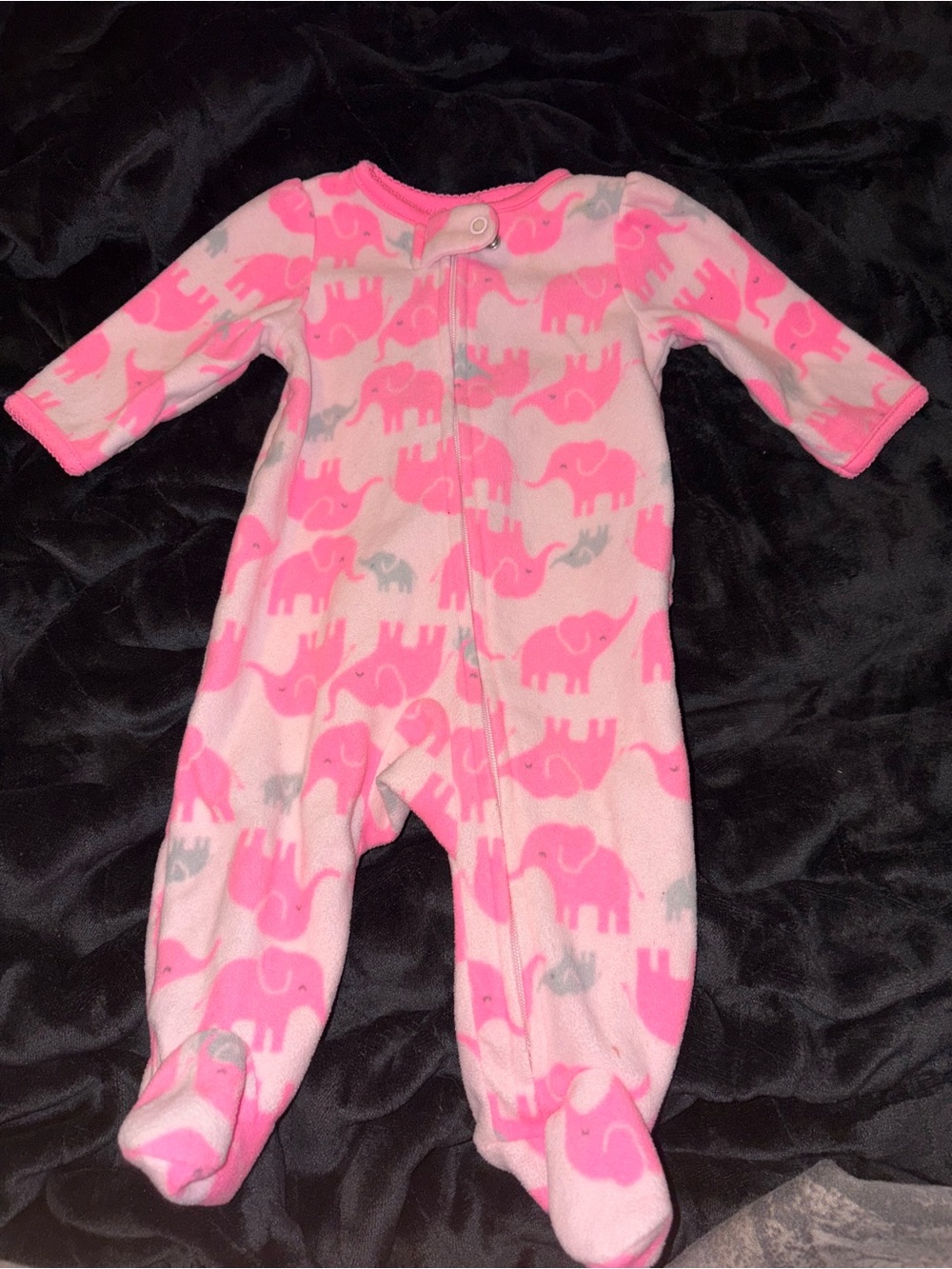 0-3M Elephant Footie